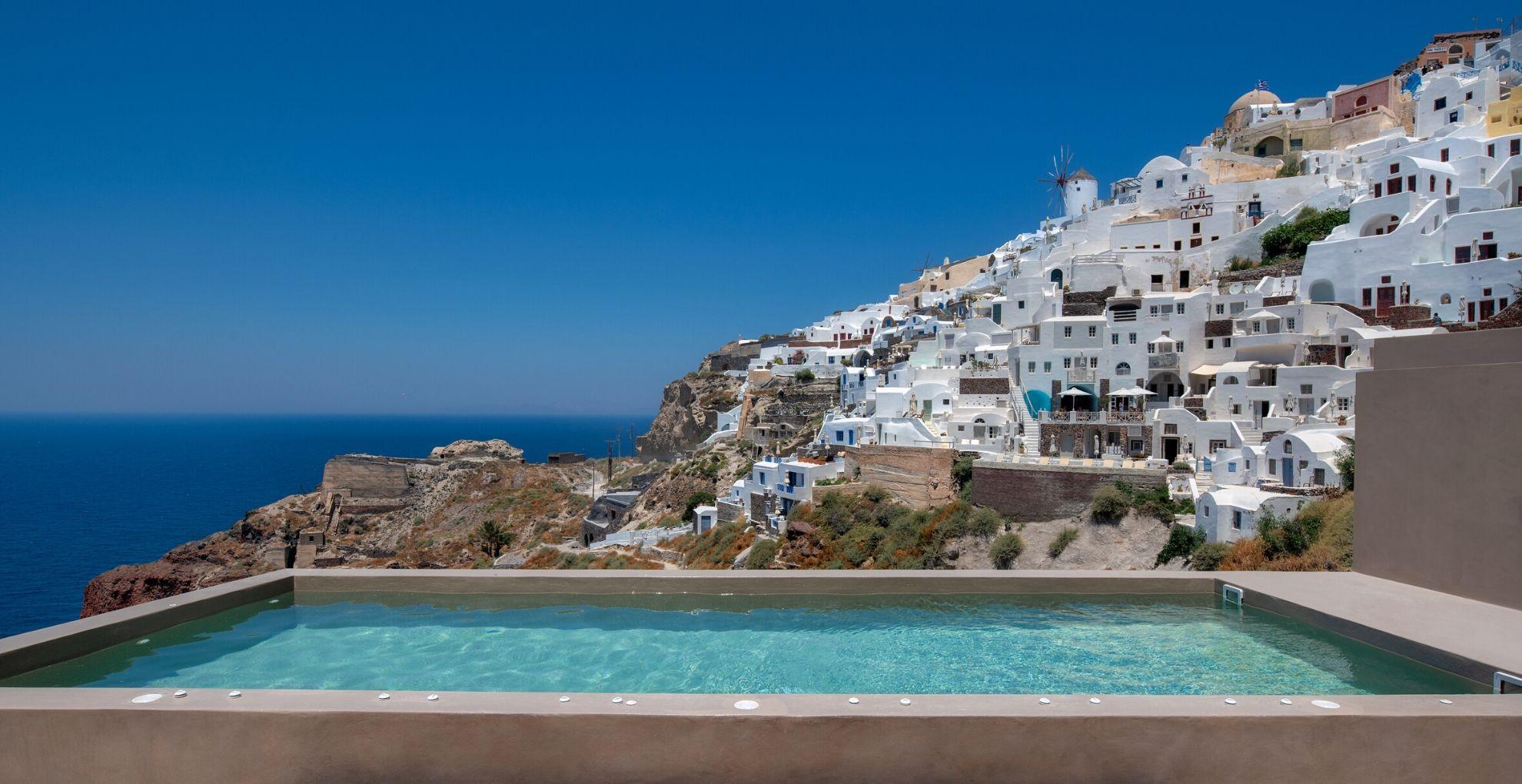 Villa Old Castle Oia Extérieur photo