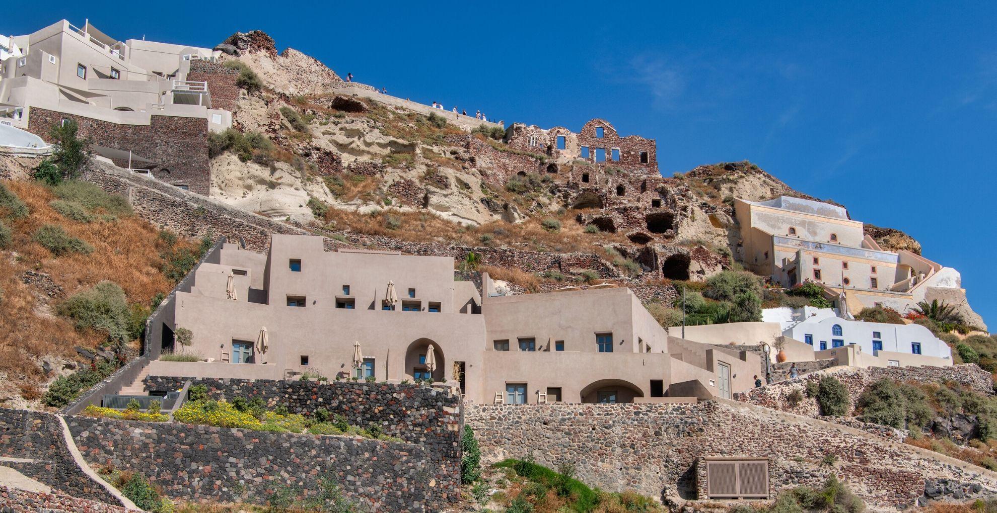 Villa Old Castle Oia Extérieur photo